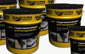 Гидроизоляция для фундамента Aquamast Гидроизоляция для фундамента Aquamast