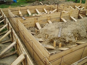Ленточный фундамент под брусовый дом Ленточный фундамент под брусовый дом