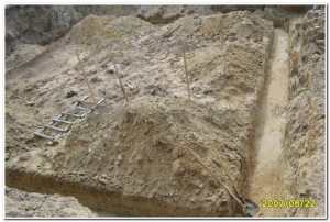 Песчаное основание под ленточный фундамент Песчаное основание под ленточный фундамент