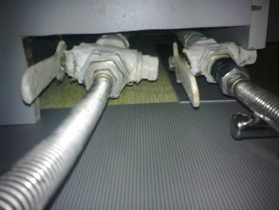 Установка газовой колонки