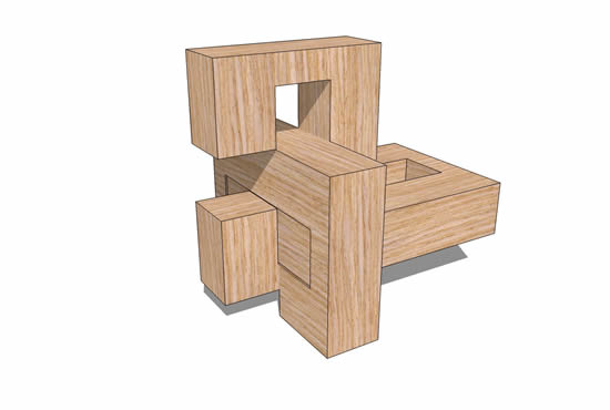 Делаем деревянный узел