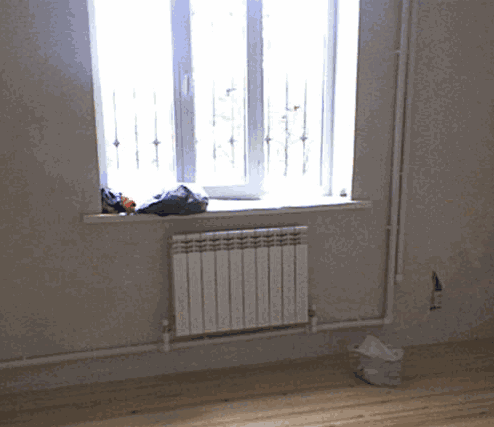Мое первое проведение отопления